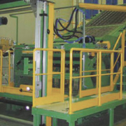 Roll up machine - glass wool