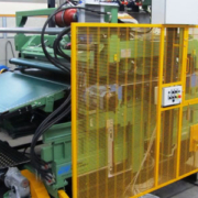 Crimping machine - glass wool